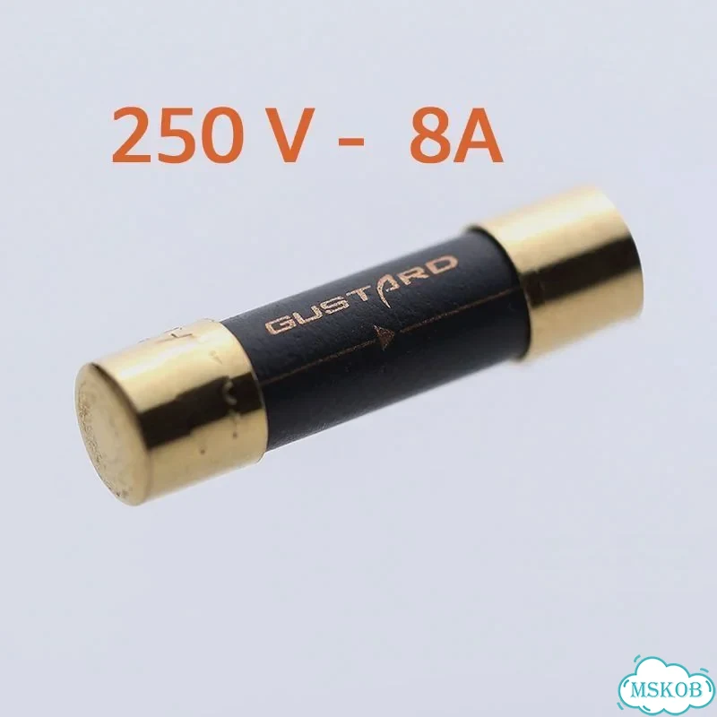 Предохранитель Gustard 250V 8A фото 1