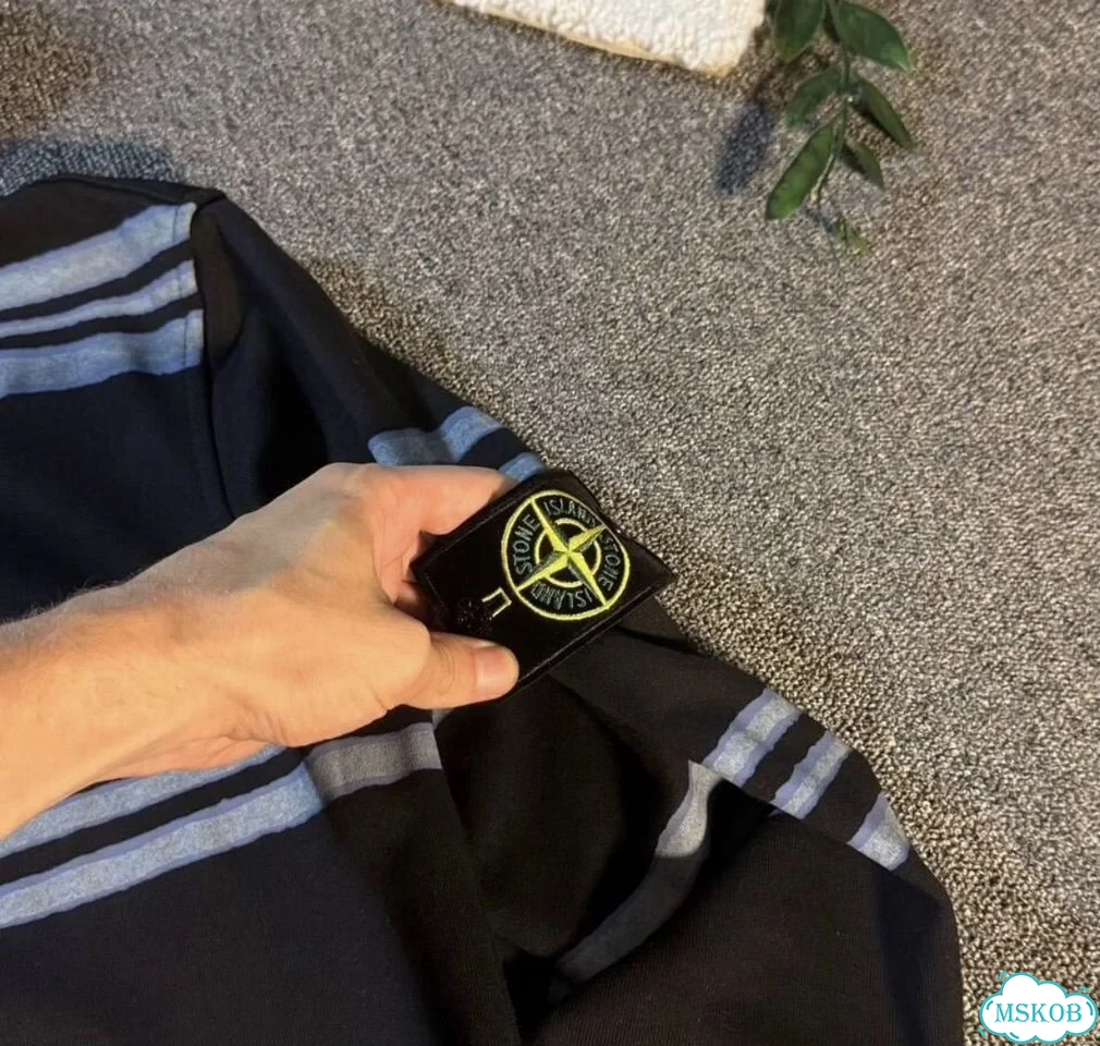 Худи Supreme x Stone island фото 3