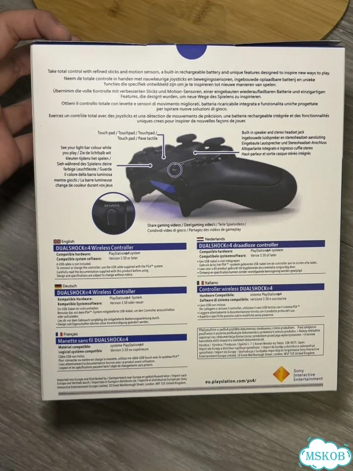 Геймпад для PS4 DualShock V4 улучшенная версия фото 3