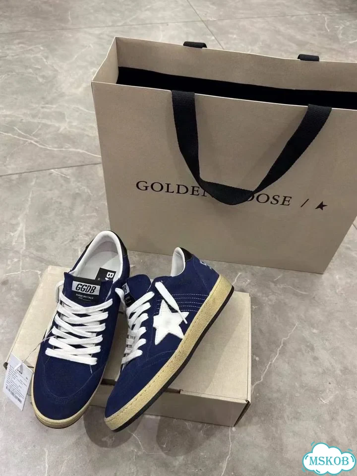Кеды Golden Goose мужские замшевые фото 3