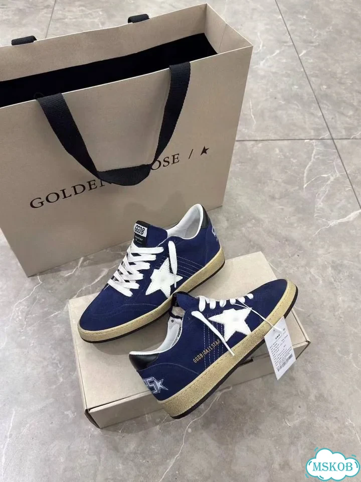 Кеды Golden Goose мужские замшевые фото 4