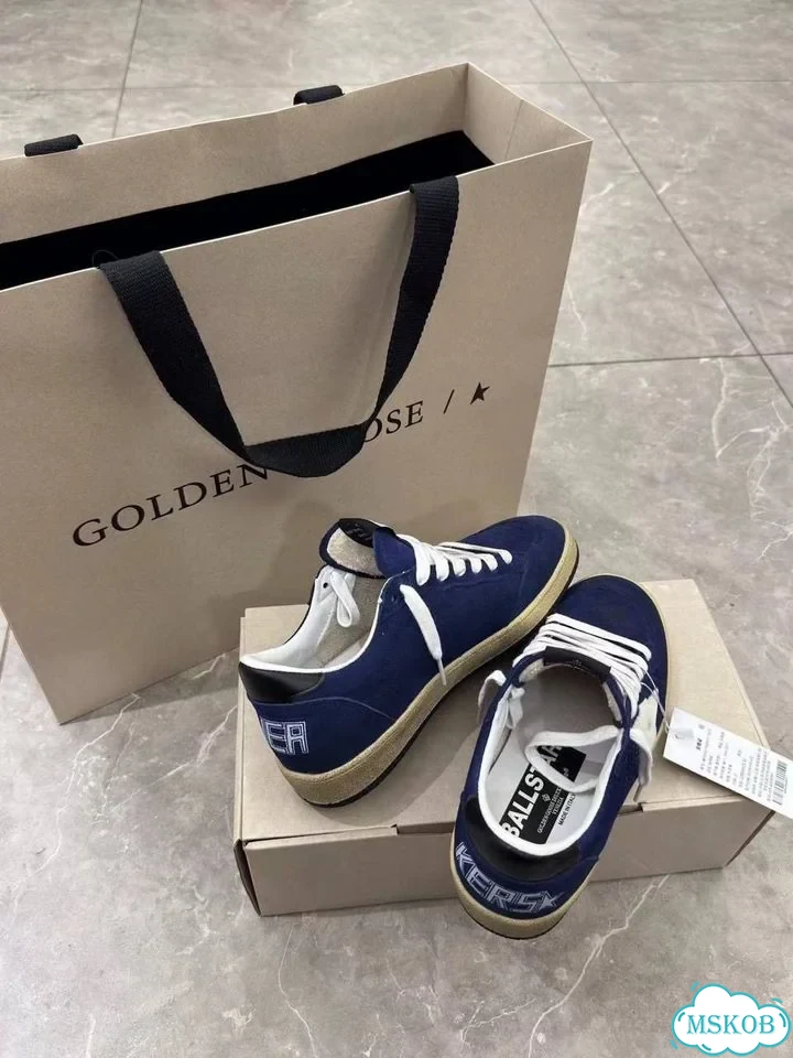 Кеды Golden Goose мужские замшевые фото 5