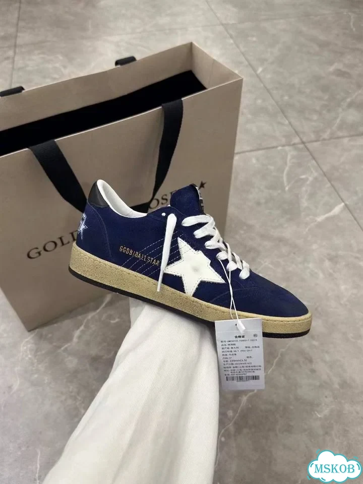 Кеды Golden Goose мужские замшевые фото 7