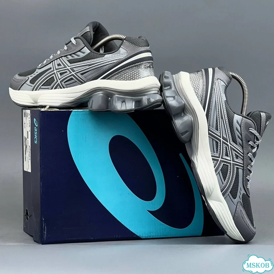 Кроссовки Asics Gel Kinetic Fluent серые фото 8
