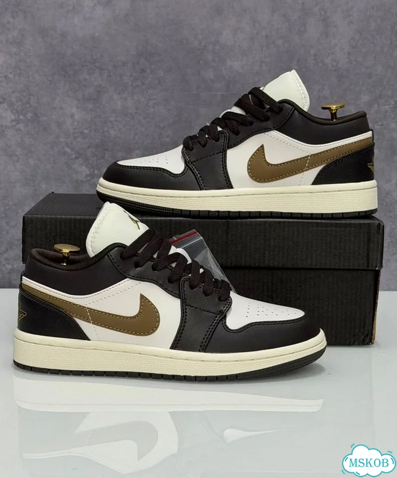 Nike Jordan 1 коричневые 37-45 фото 3