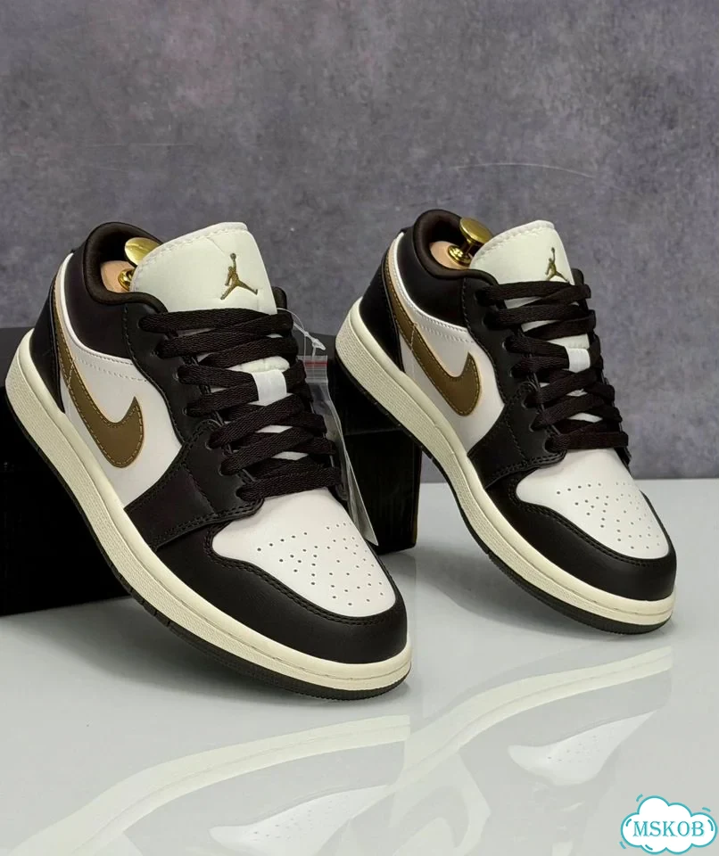 Nike Jordan 1 коричневые 37-45 фото 4