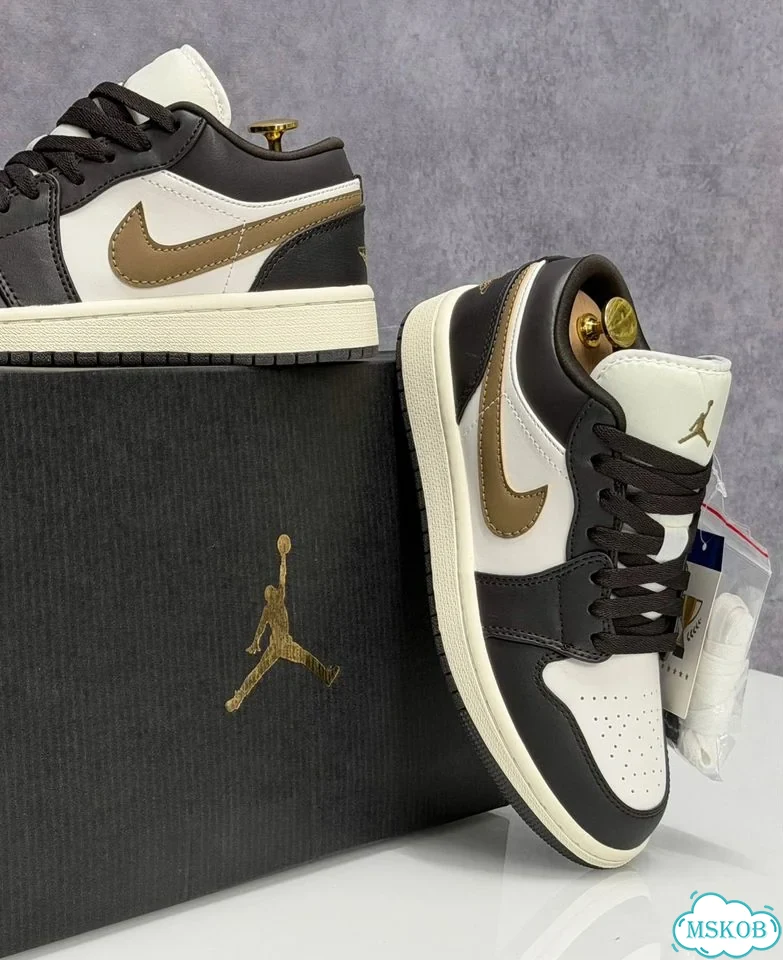 Nike Jordan 1 коричневые 37-45 фото 5