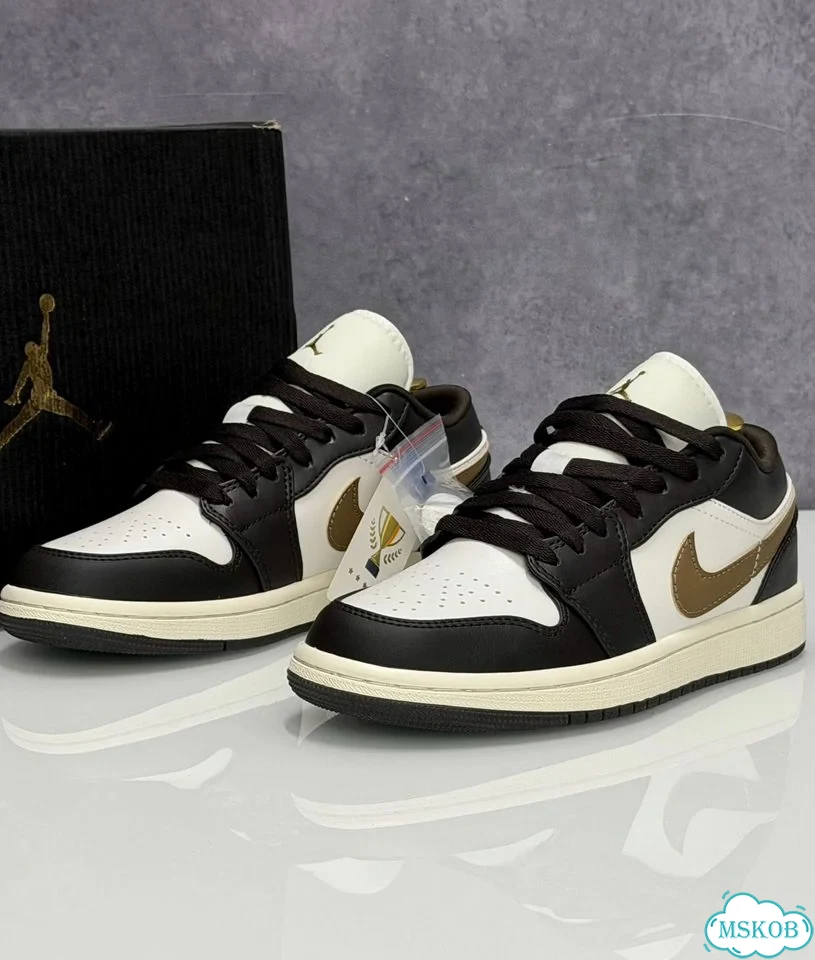 Nike Jordan 1 коричневые 37-45 фото 8