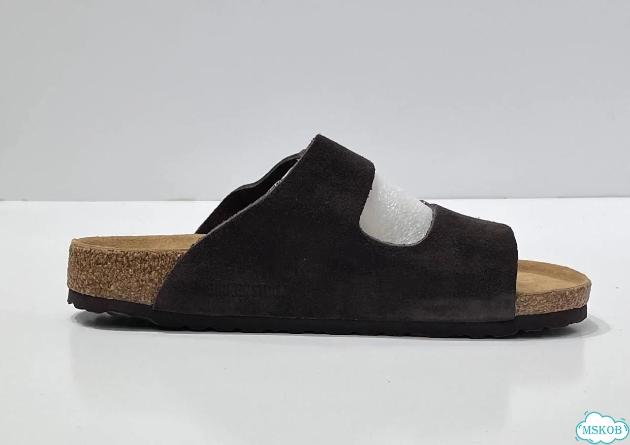 Сабо Birkenstock замша с пряжками фото 2