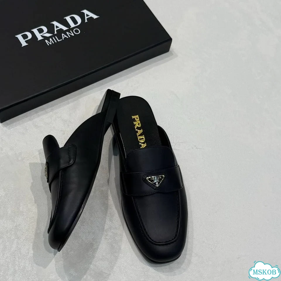 Туфли Prada гладкая кожа фото 3