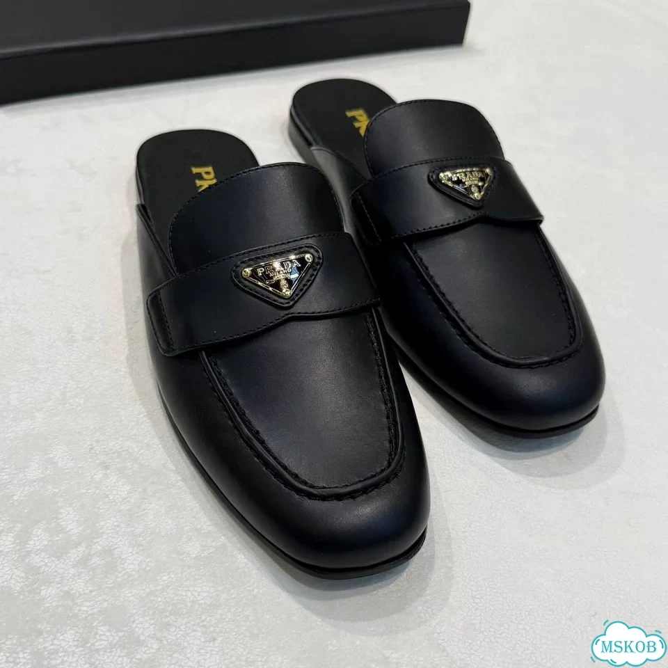 Туфли Prada гладкая кожа фото 4
