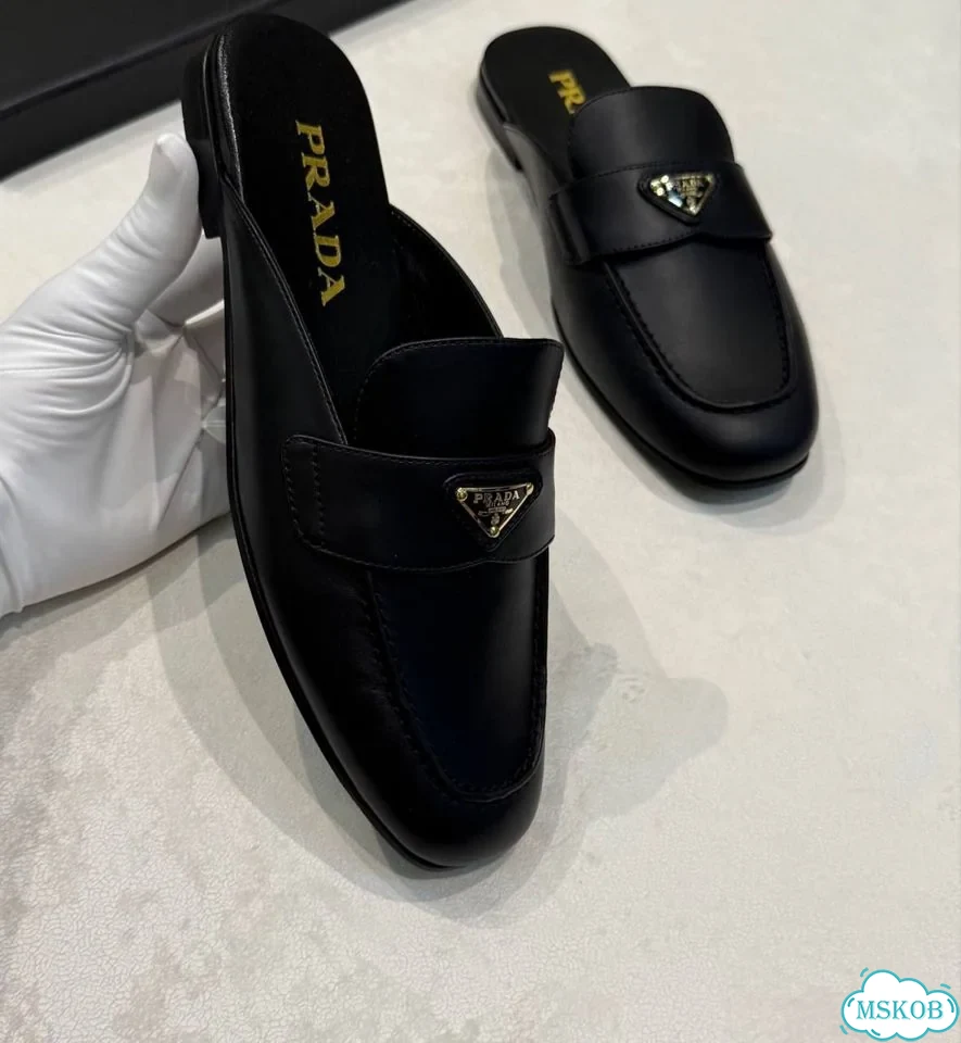 Туфли Prada гладкая кожа фото 5
