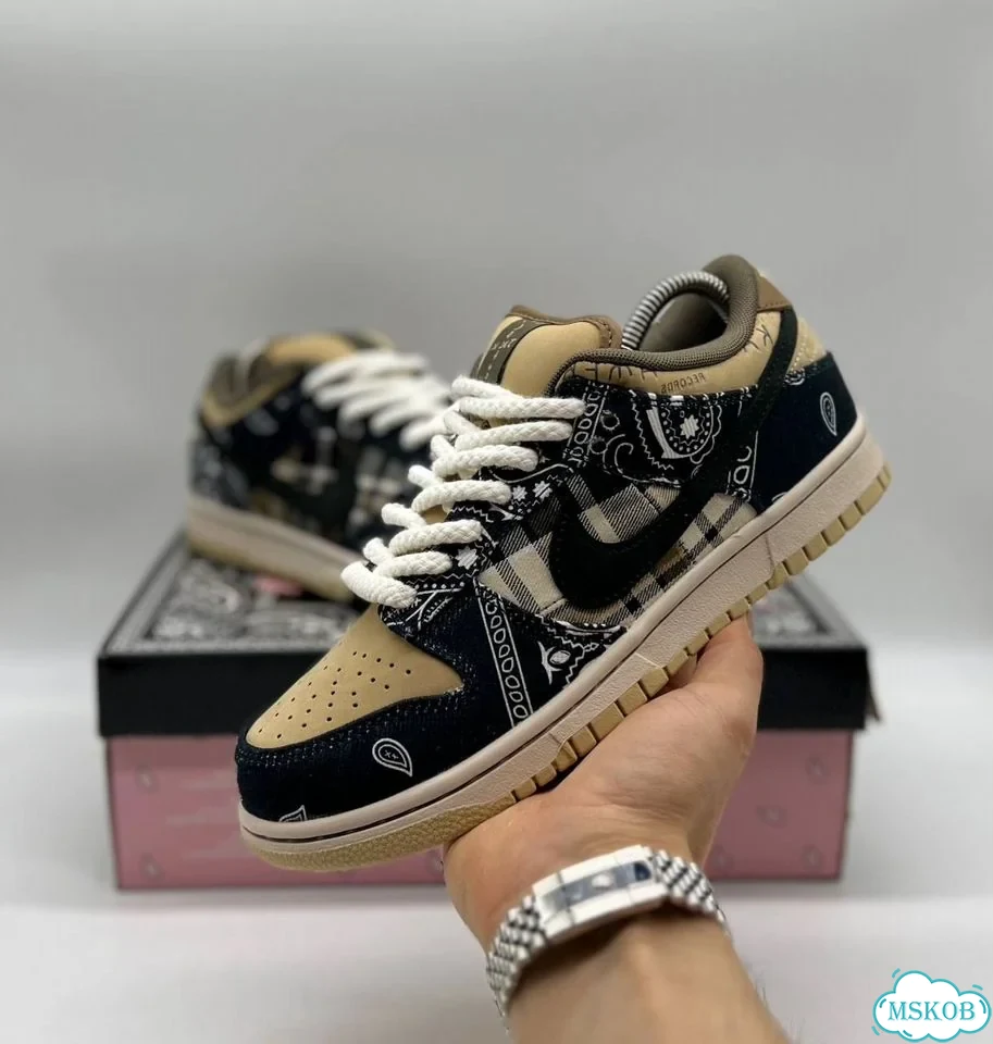 Кроссовки Nike sb dunk low travis scott фото 4