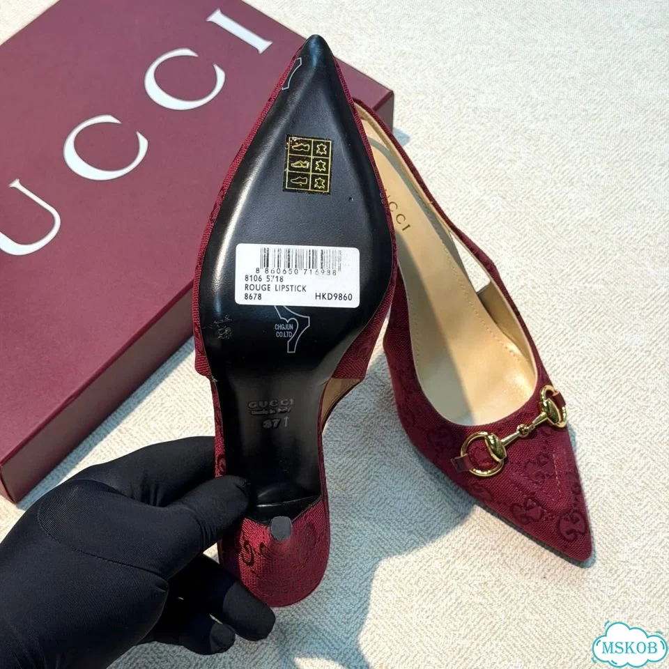 Туфли Gucci rouge lipstick фото 5