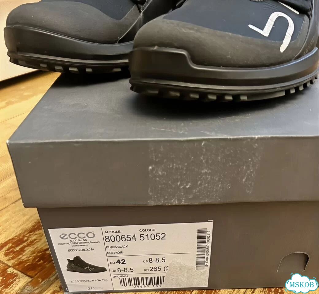 Кроссовки ecco biom 2.0 оригинал фото 5
