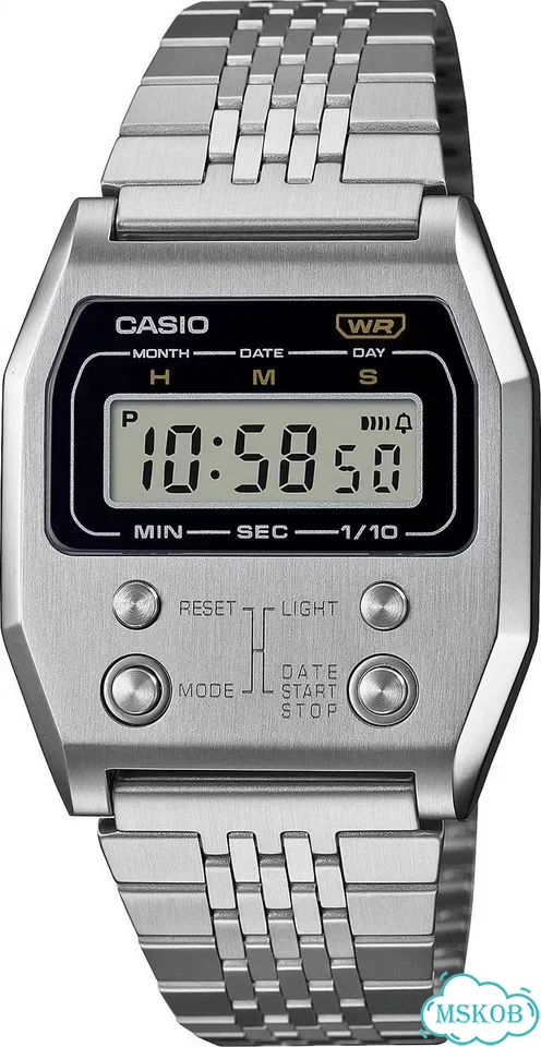 Японские наручные часы Casio Vintage A1100D-1 фото 4