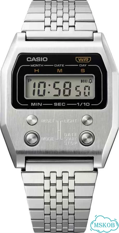 Японские наручные часы Casio Vintage A1100D-1 фото 6