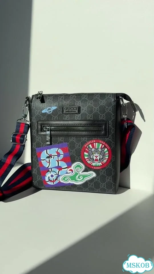 Gucci tiger мужская сумка фото 1