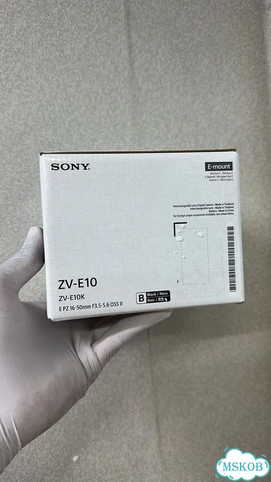 Sony ZV-E10 Mirrorless Camera KIT 16-50mm ll Black фото 1