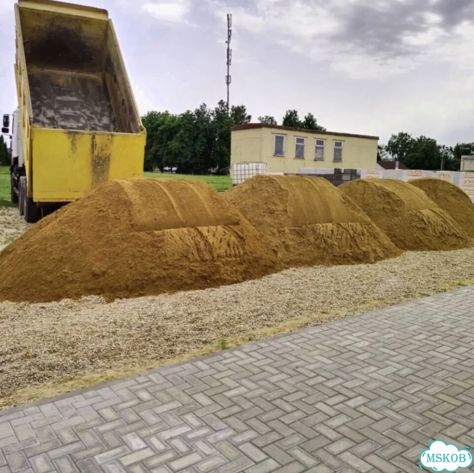 Песок карьерный, мытый фото 3