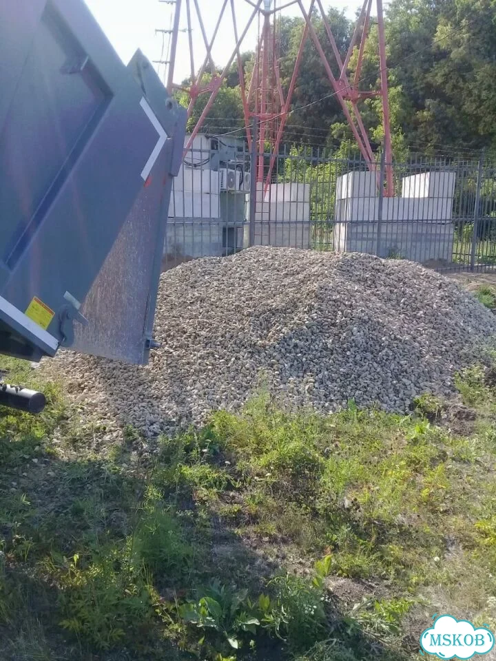 Щебень гравийный доставка фото 1