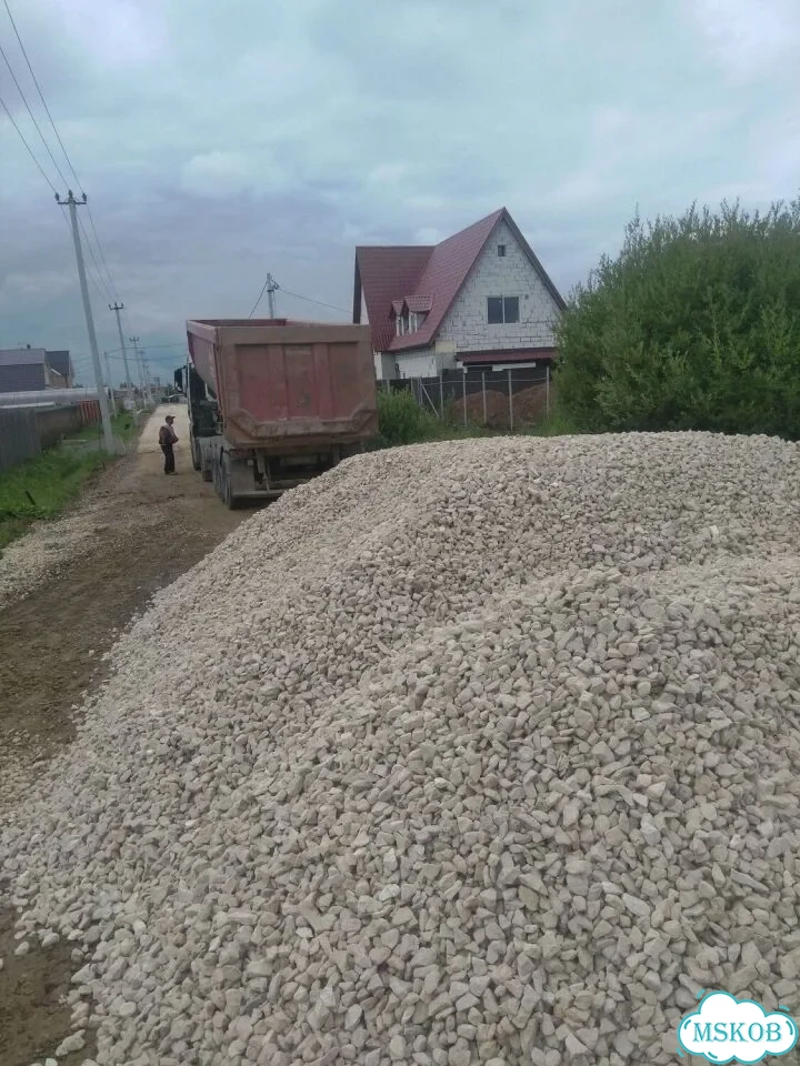 Щебень гравийный доставка фото 4