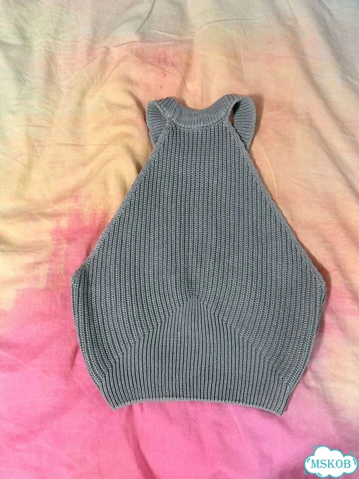Вязаный топ y2k lime Zara фото 3