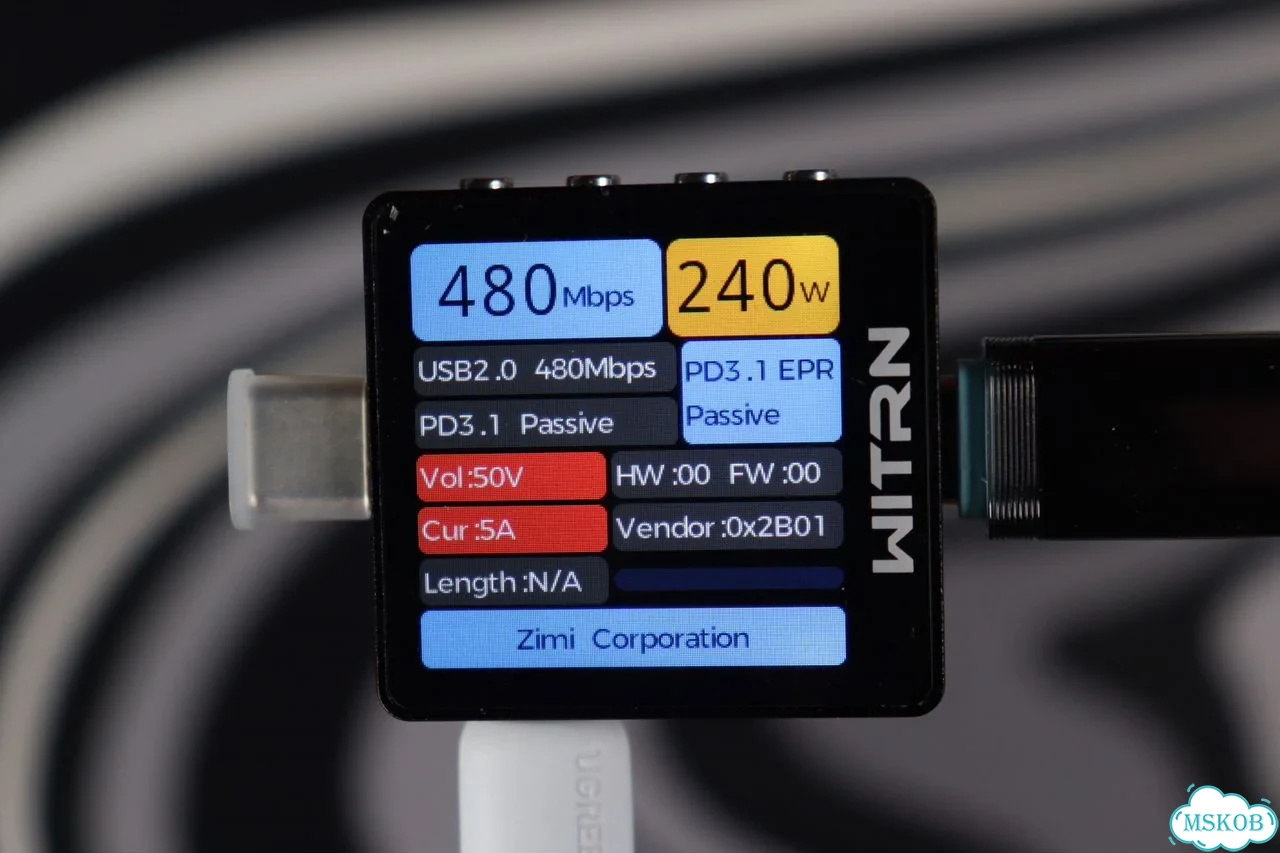 Кабель c oled-экраном Cuktech No 6 фото 4