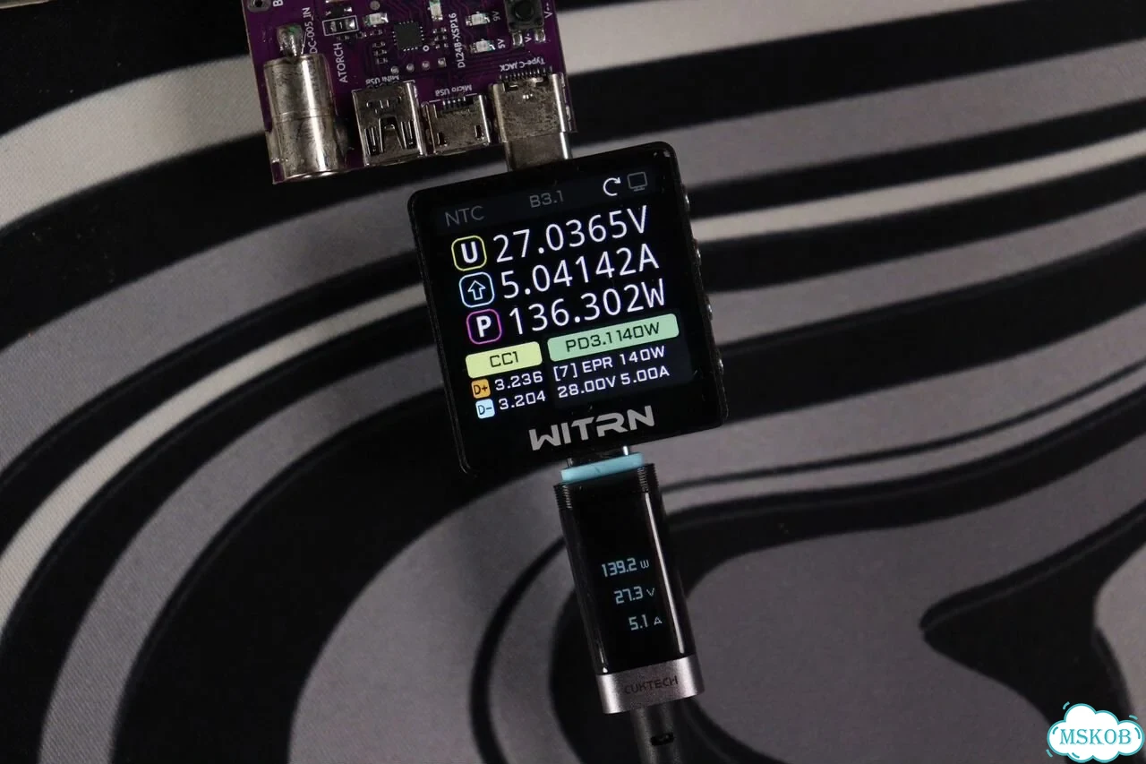 Кабель c oled-экраном Cuktech No 6 фото 5