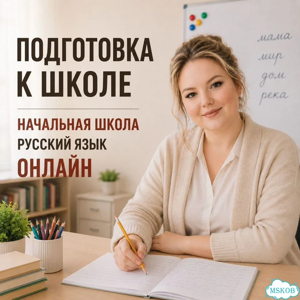 Репетитор по подготовке к школе фото 1