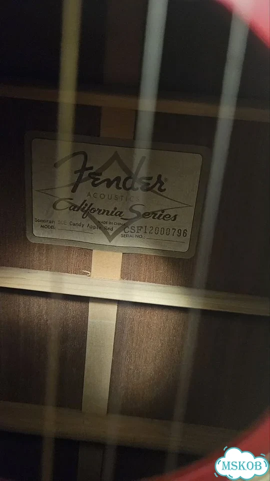 Электроакустическая гитара Fender Sonoran фото 4