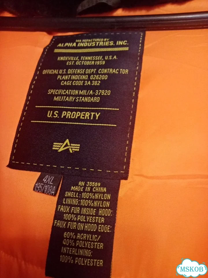 Аляска alpha industries фото 2