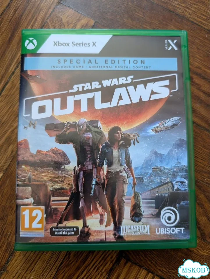 Xbox диск Star wars outlaws фото 1