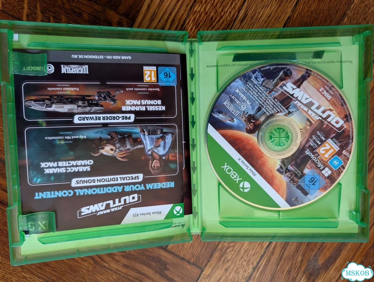Xbox диск Star wars outlaws фото 2