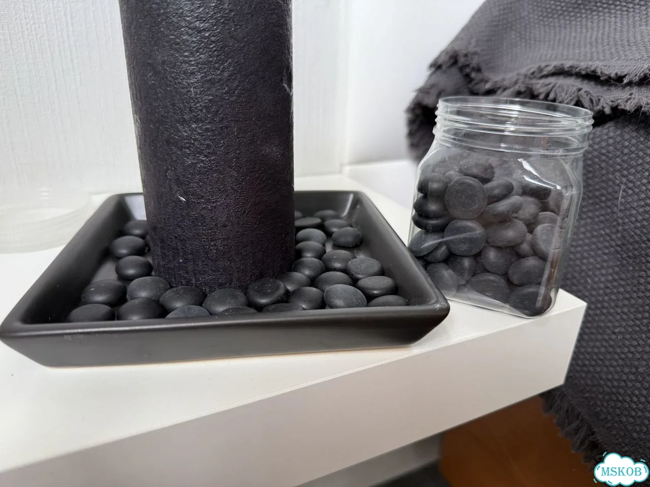 Декоративная галька камешки икеа IKEA для свечей фото 5