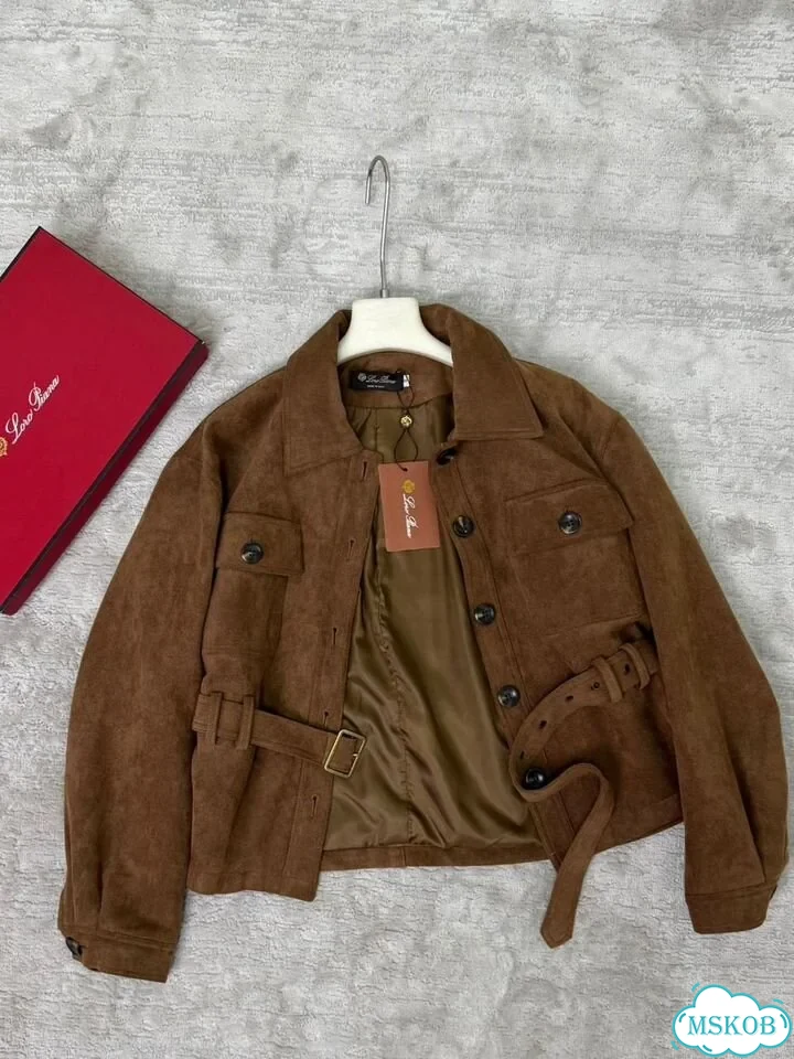 Loro piana Замшевая Курточка 3 цвета S.M.L фото 4