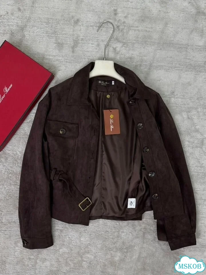 Loro piana Замшевая Курточка 3 цвета S.M.L фото 6