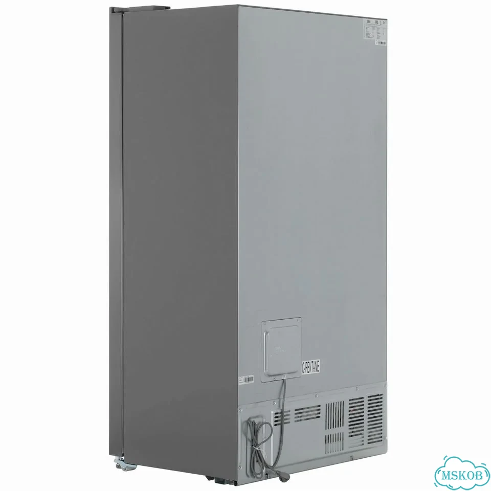 Холодильник Side by Side Beko gnor563E20X серебр фото 5