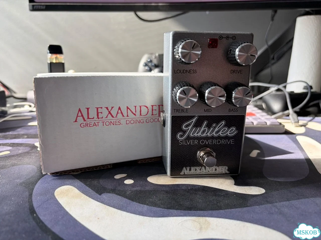 Alexander Pedals Jubilee Silver Overdrive фото 1