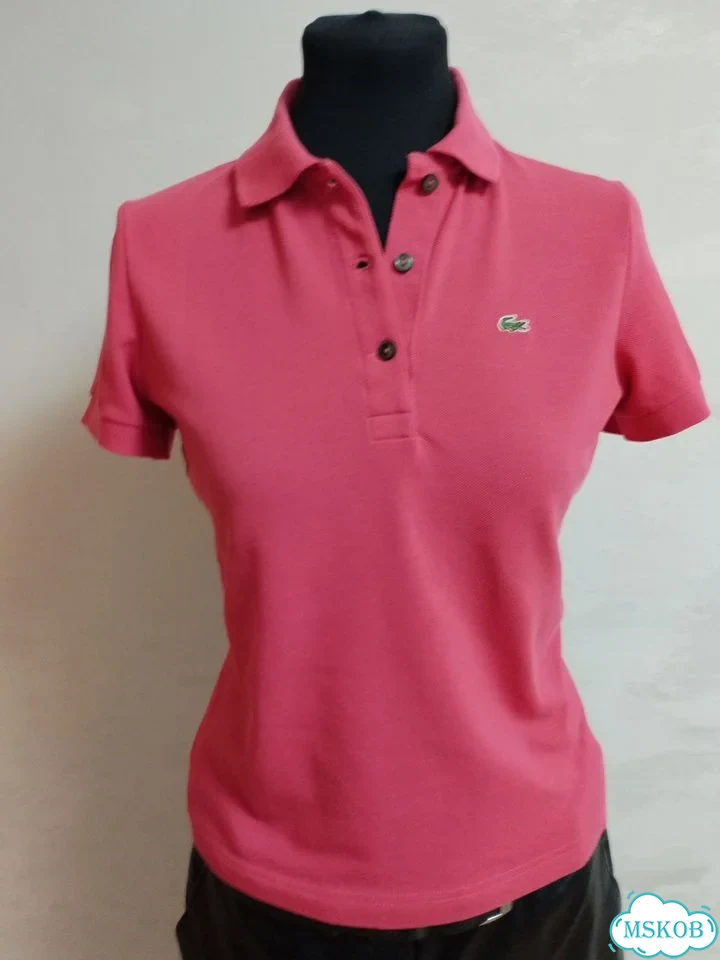 Футболка поло Lacoste женская фото 1