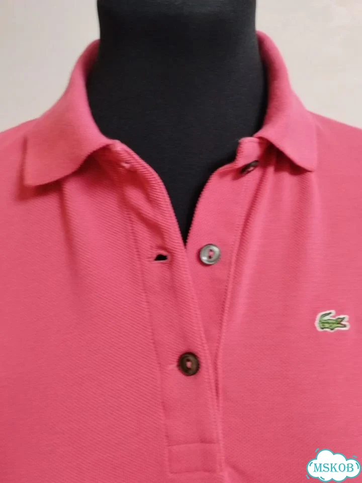 Футболка поло Lacoste женская фото 4