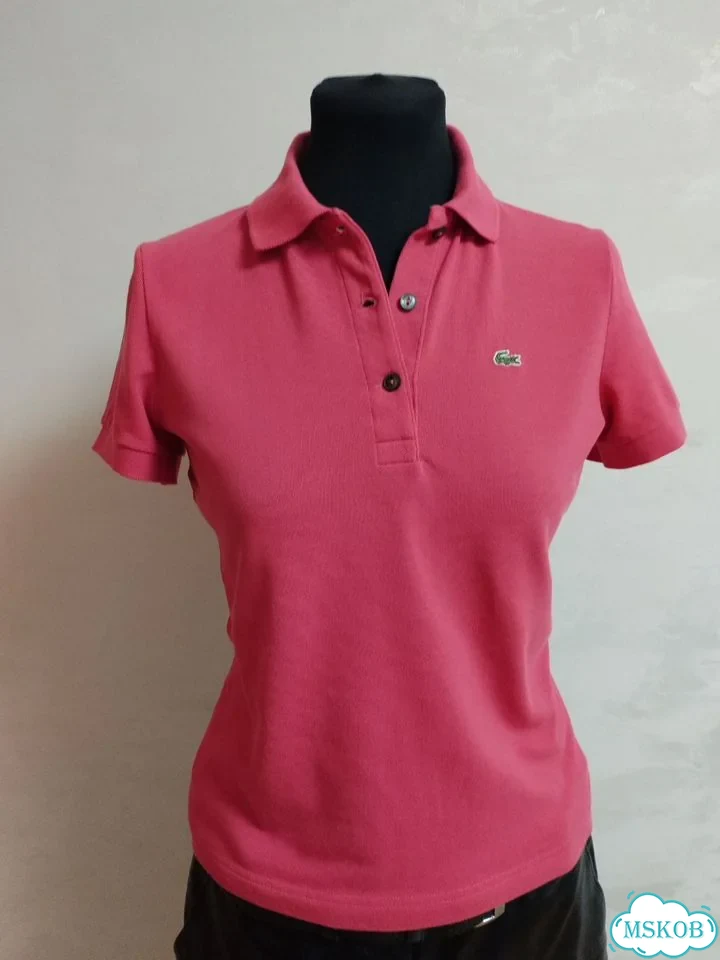 Футболка поло Lacoste женская фото 5