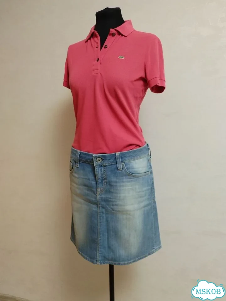Футболка поло Lacoste женская фото 6