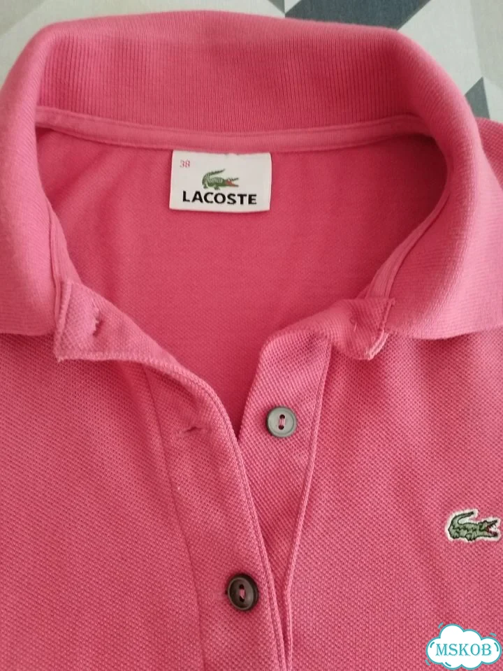Футболка поло Lacoste женская фото 8