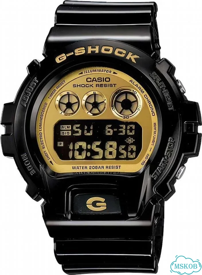 Японские наручные часы Casio G-shock DW-6900CB-1E фото 4