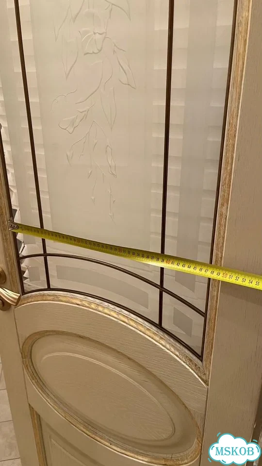 Витражное стекло в дверь фото 3