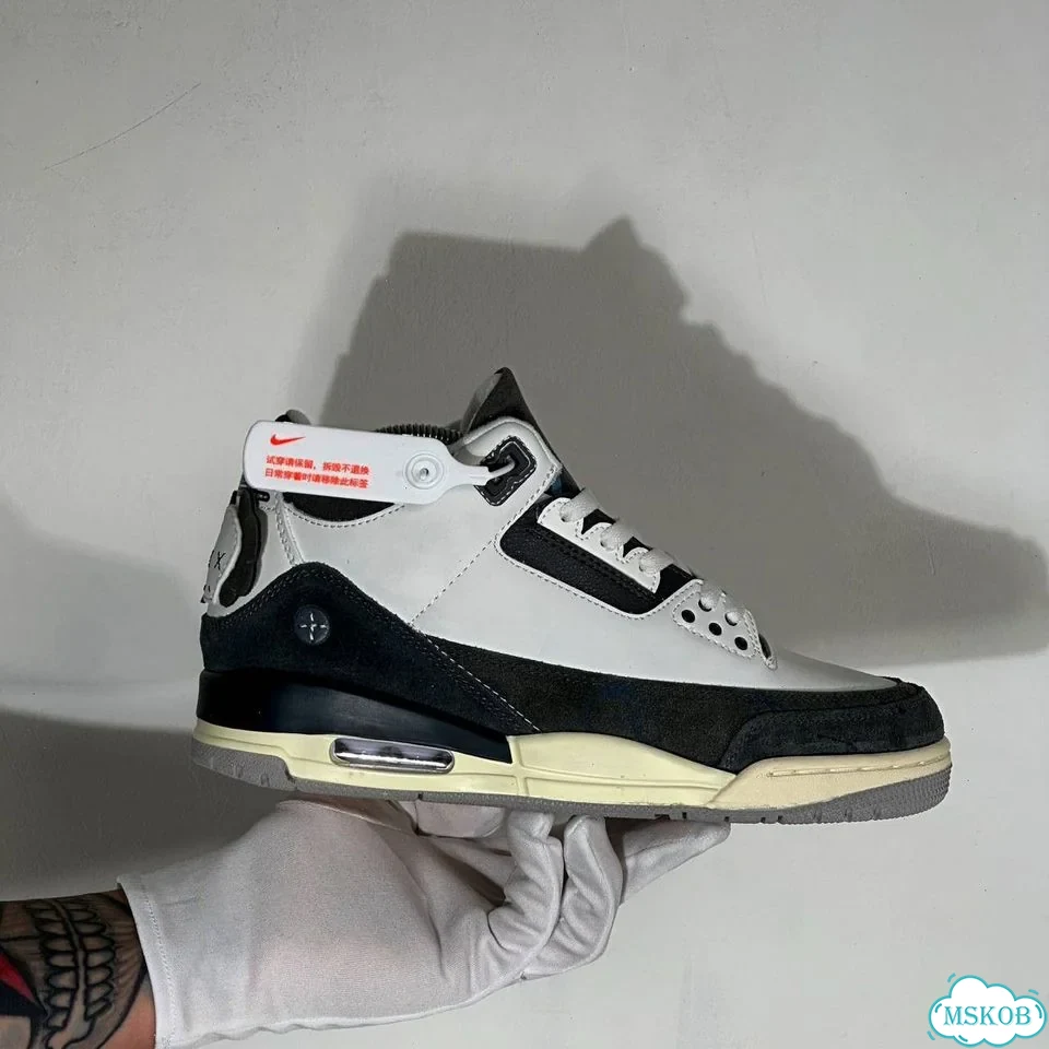 Кроссовки Nike Air Jordan 3 x Fragment Design фото 1