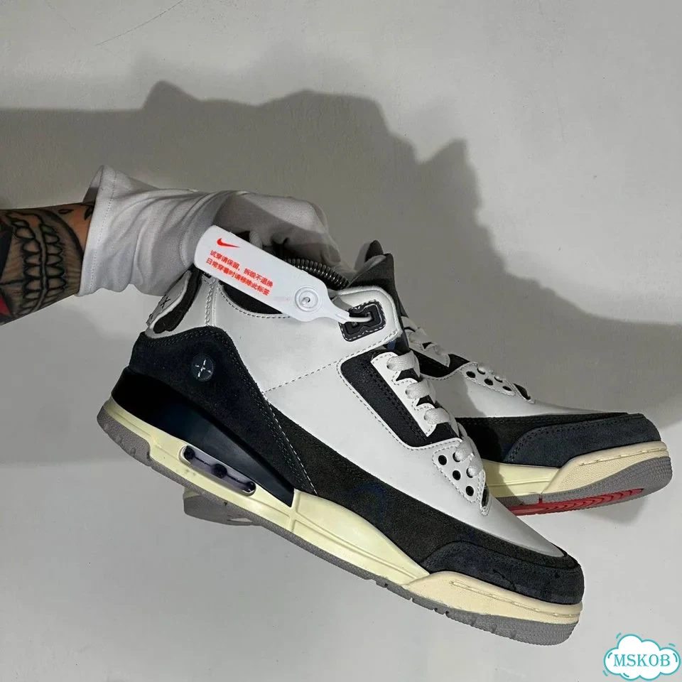 Кроссовки Nike Air Jordan 3 x Fragment Design фото 2