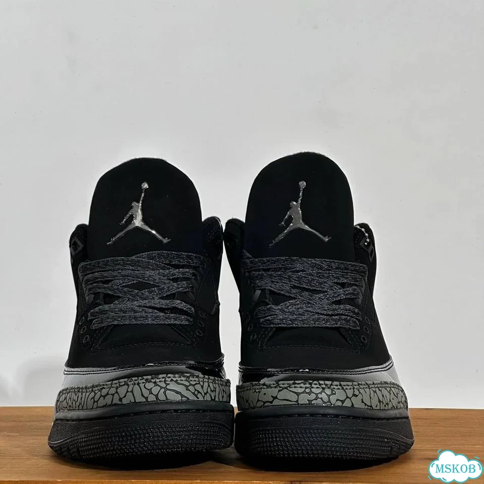 Кроссовки Nike Air Jordan 3 Retro “Black Cat” фото 1