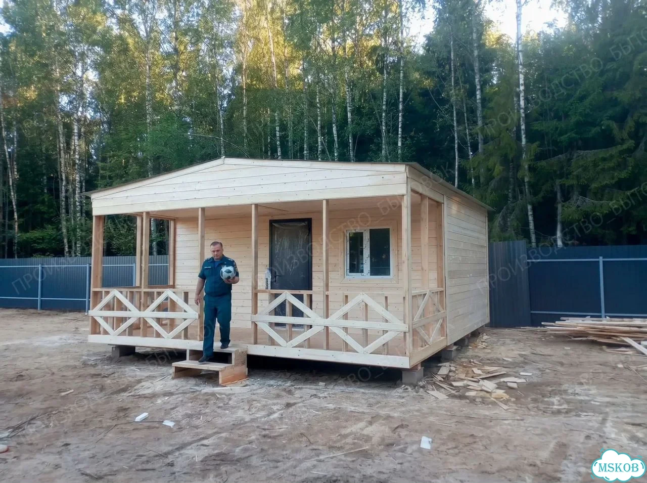 Бытовка веранда под ключ фото 4